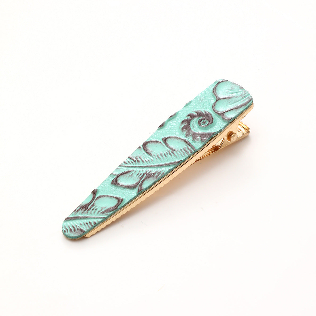Wholesale Western Vintage Genuine Leopard Print Cow Pattern Clip